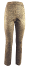 Stehmann Loli16-742 schmale Pull - On Hose in Wildlederoptik im Leoprint